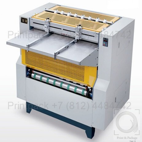 Полуавтоматическая машина для резки переплетного картона и канавок в переплетном картоне