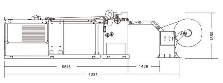 Сервоприводная листорезальная машина СM-1400 схема